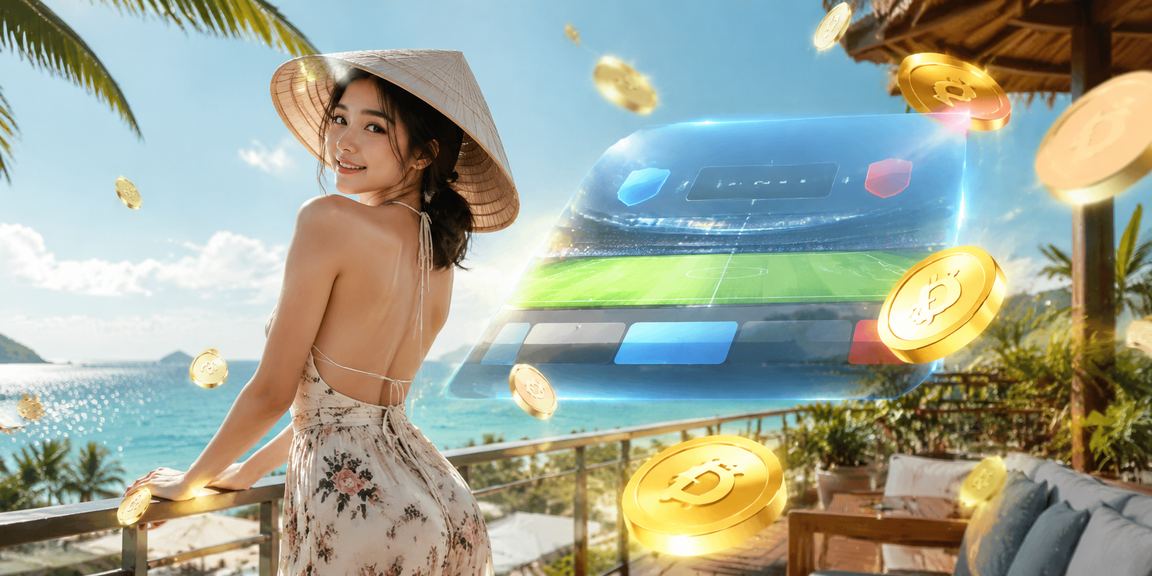 Cảnh sắc Phú Quốc với người dùng tham gia cá cược casino trực tuyến trong không khí thư giãn
